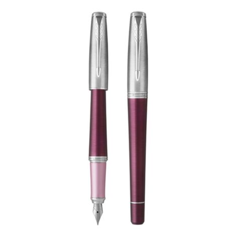 Pero plniace PARKER URolleran Premium Dark Purple CT -F-