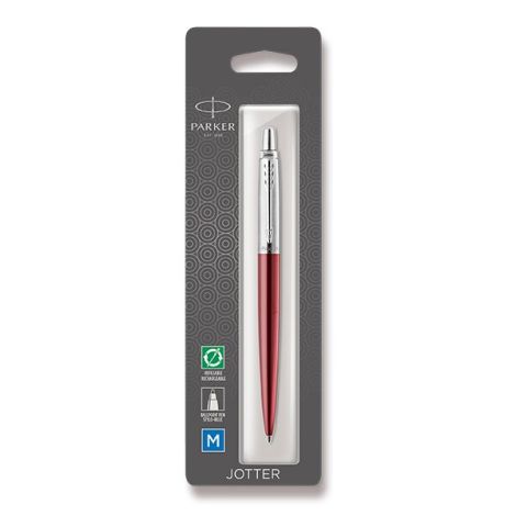 Pero guľôčkové PARKER Jotter Kensington Red CT - blister