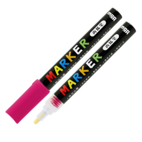 Popisovač M&G Acrylic Marker 2 mm akrylový, Rose Red S214