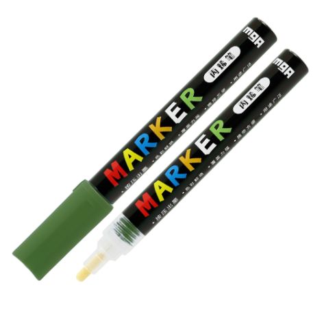 Popisovač M&G Acrylic Marker 2 mm akrylový, Deep Olive Green S511