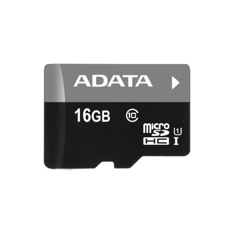 Adata/micro SDHC/16GB/UHS-I U1 / Class 10/+ Adaptér AUSDH16GUICL10-RA1