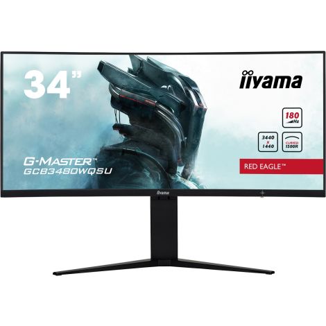 iiyama G-Master/GCB3480WQSU-B1/34"/VA/3440x1440/180Hz/0,4ms/Black/3R GCB3480WQSU-B1