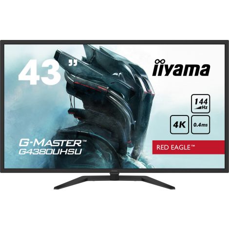 iiyama G-Master/G4380UHSU-B1/42,5"/VA/4K UHD/144Hz/0,4ms/Black/3R G4380UHSU-B1