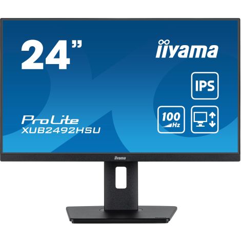 iiyama ProLite/XUB2492HSU-B6/23,8"/IPS/FHD/100Hz/0,4ms/Black/3R XUB2492HSU-B6