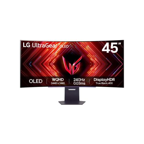 LG UltraGear/45GS95QE-B/44,5"/OLED/3440x1440/240Hz/0,03ms/Black/2R 45GS95QE-B.AEU