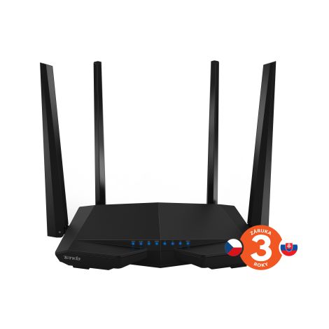 Tenda AC6 WiFi AC Router 1200Mbps, VPN server/klient, WISP, Universal Repeater, 4x5dBi antény 75011810