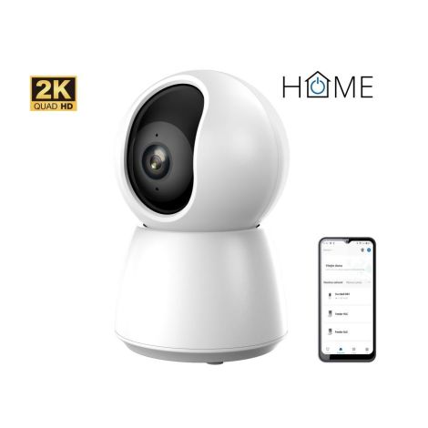 iGET HOME Camera CS4 White - WiFi 2K IP kamera, nočné videnie, audio, RJ45, auto tracking 75020823