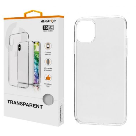 ALIGATOR Pouzdro Transparent Apple iPhone 11 PTA0032