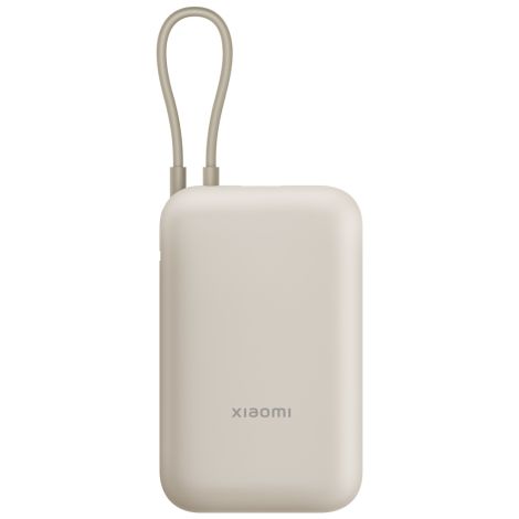 Xiaomi Power Bank 10000mAh (Integrated Cable) Tan GL 58477