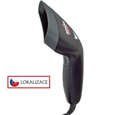 CCD čítačka Virtuos HT-10,USB(kláves.RS-232emulácia) čierna EH02G0001