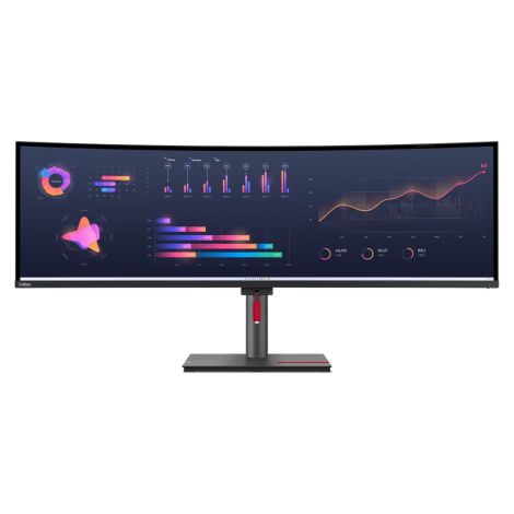 Lenovo ThinkVision/P49w-30/49"/IPS/5120x1440/60Hz/6ms/Black/3R 63DBRAT1EU