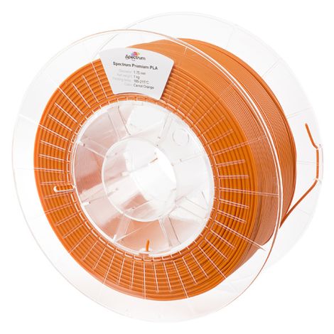 Spectrum 3D filament, Premium PLA, 1,75mm, 1000g, 80040, carrot orange