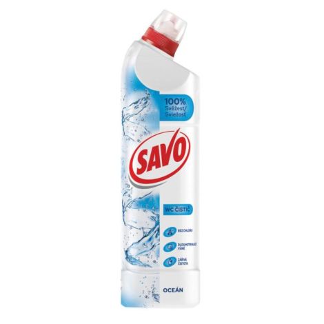 Savo WC tekutý čistič 700 ml - Oceán