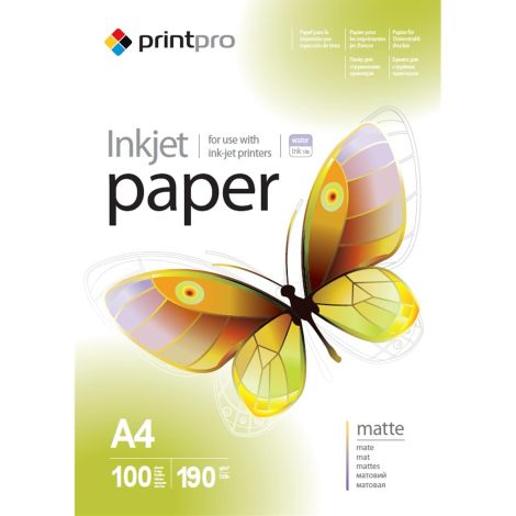 Fotopapier - A4 / 190g - matný, 100 ks v balení