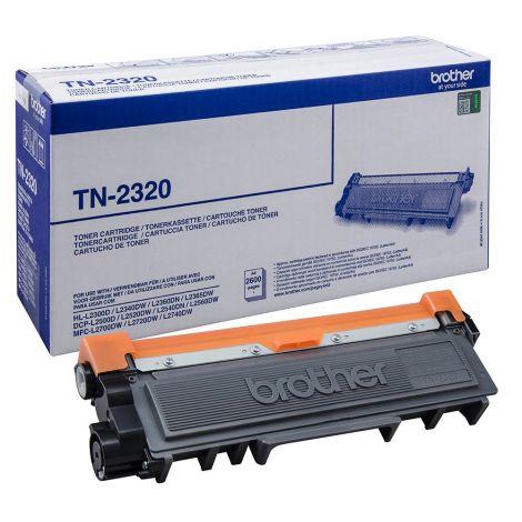 Toner Brother TN-2320, čierna (black), originál