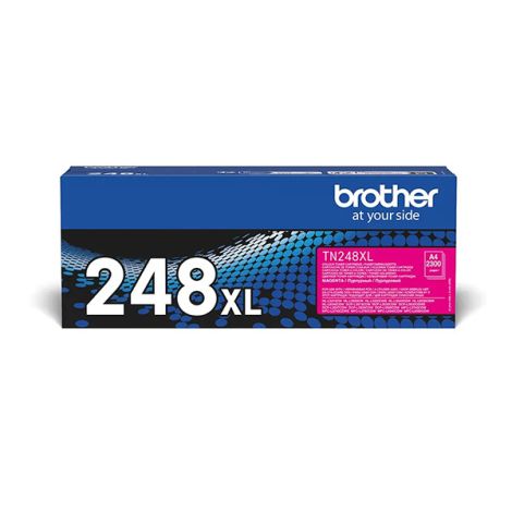 Toner Brother TN248 XL, TN-248 XL, purpurová (magenta), originál