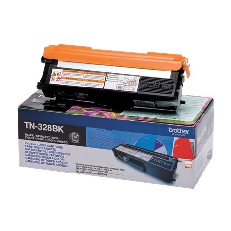 Toner Brother TN-328, čierna (black), originál