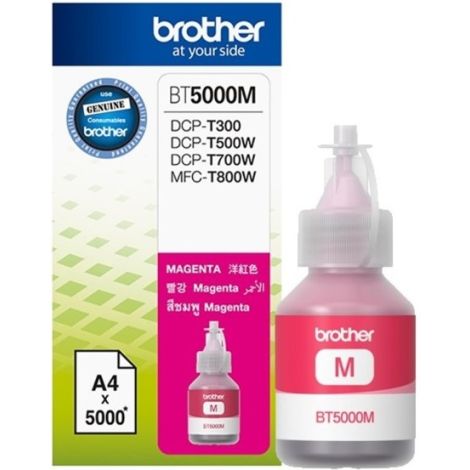 Cartridge Brother BT5000M, purpurová (magenta), originál