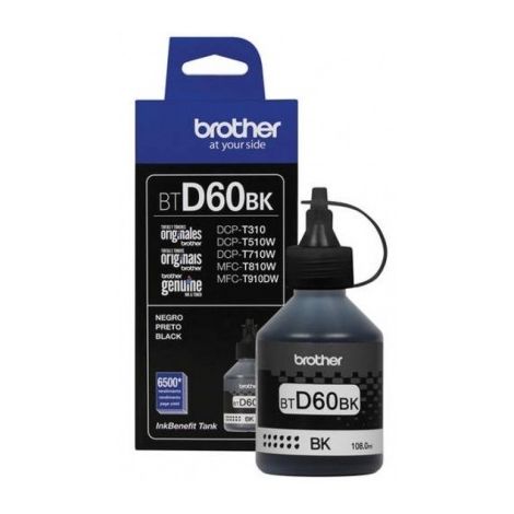 Cartridge Brother BTD60BK, čierna (black), originál