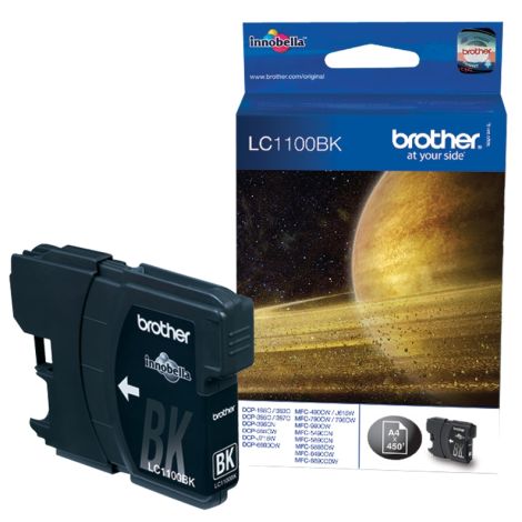 Cartridge Brother LC1100BK, čierna (black), originál