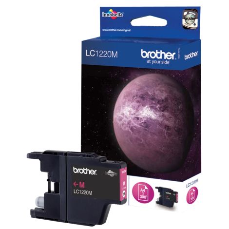 Cartridge Brother LC1220M, purpurová (magenta), originál