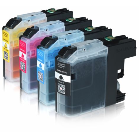 Cartridge Brother LC123 VALBP, CMYK, štvorbalenie, multipack, alternatívny