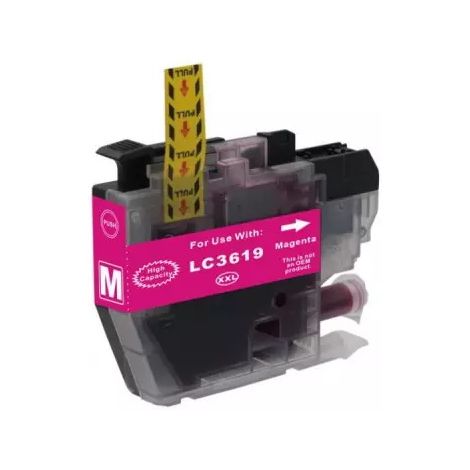 Cartridge Brother LC3617M, purpurová (magenta), alternatívny