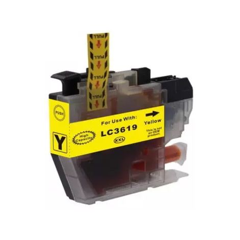 Cartridge Brother LC3617Y, žltá (yellow), alternatívny