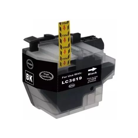 Cartridge Brother LC3619XLBK, čierna (black), alternatívny