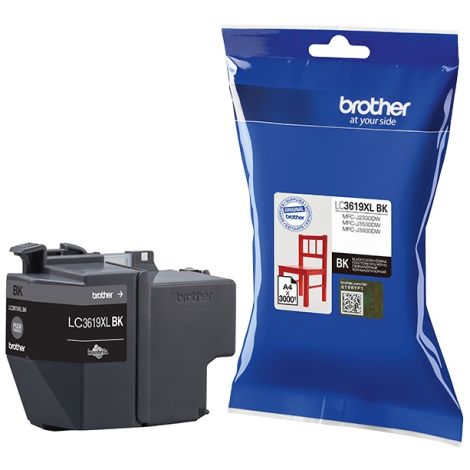 Cartridge Brother LC3619XLBK, čierna (black), originál