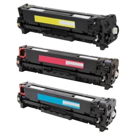 Toner Canon 718, CRG-718, CMY, trojbalenie, multipack, alternatívny