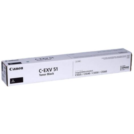 Toner Canon C-EXV51 BK, 0481C002, čierna (black), originál