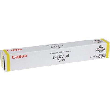 Toner Canon C-EXV34, žltá (yellow), originál