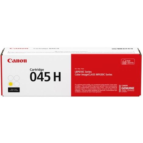 Toner Canon 045H Y, CRG-045H Y, žltá (yellow), originál