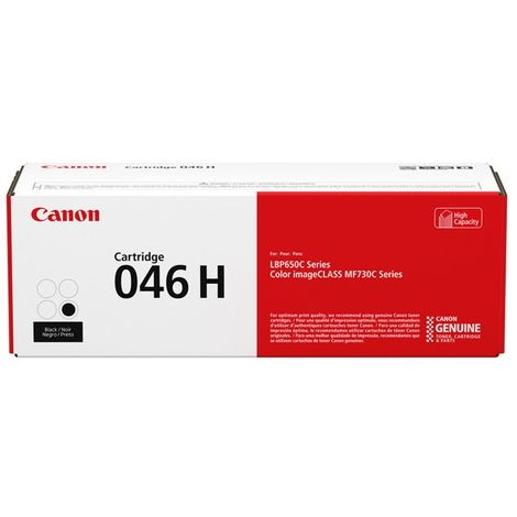 Toner Canon 046H BK, CRG-046H BK, čierna (black), originál