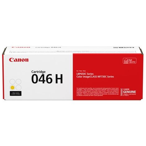 Toner Canon 046H Y, CRG-046H Y, žltá (yellow), originál