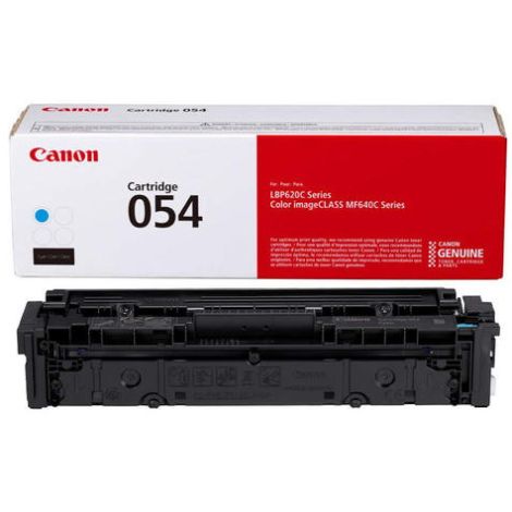 Toner Canon 054 C, CRG-054 C, 3023C002, azúrová (cyan), originál