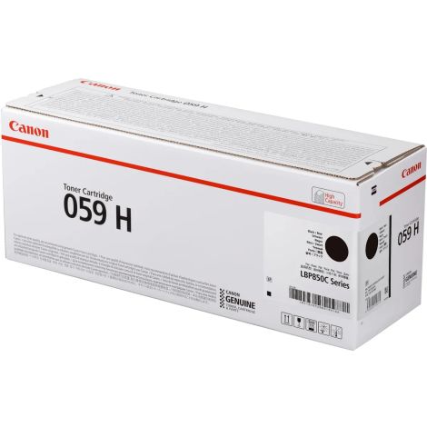 Toner Canon 059H BK, CRG-059H BK, 3627C001, čierna (black), originál