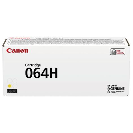 Toner Canon 064H Y, CRG-064H Y, 4932C001, žltá (yellow), originál