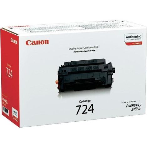 Toner Canon 724, CRG-724, čierna (black), originál