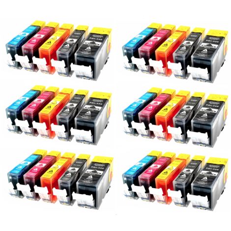 Cartridge 5 x Canon CLI-521 CMYK, PGI-520 + CLI-521 CMYK, PGI-520 ZADARMO, multipack, alternatívny