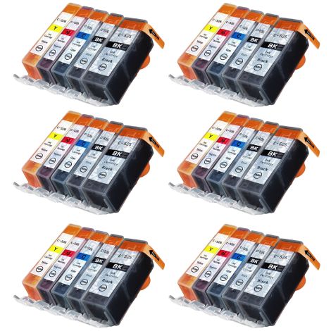 Cartridge 5 x Canon CLI-526 CMYK, PGI-525 + CLI-526 CMYK, PGI-525 ZADARMO, multipack, alternatívny