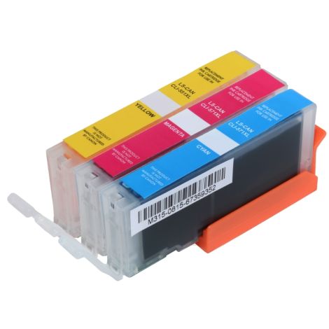 Cartridge Canon CLI-571 XL CMY, 3-pack, multipack, alternatívny