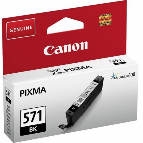 Cartridge Canon CLI-571BK, 0385C001, čierna (black), originál