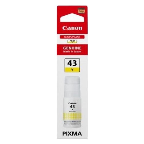 Cartridge Canon GI-43 Y, 4689C001, žltá (yellow), originál