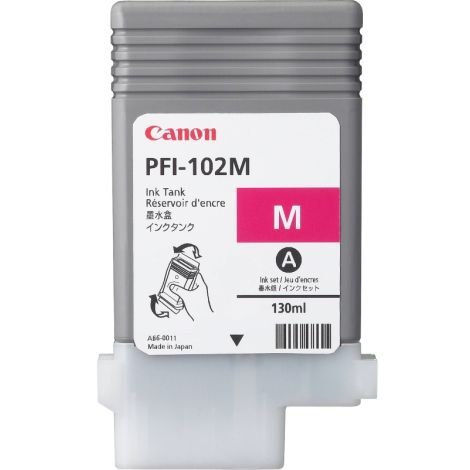 Cartridge Canon PFI-102M, purpurová (magenta), originál