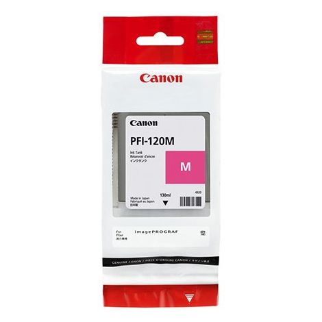 Cartridge Canon PFI-120M, 2887C001, purpurová (magenta), originál