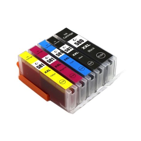 Cartridge Canon CLI-581 XXL CMYK, PGI-580 XXL, 5-pack, multipack, alternatívny