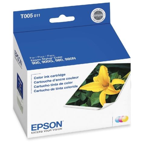 Cartridge Epson T005, farebná (tricolor), originál