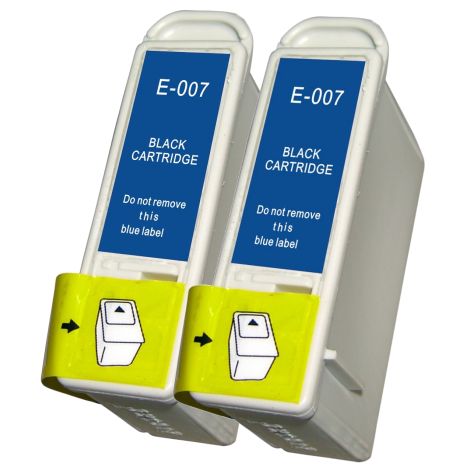 Cartridge Epson T007, dvojbalenie, čierna (black), alternatívny